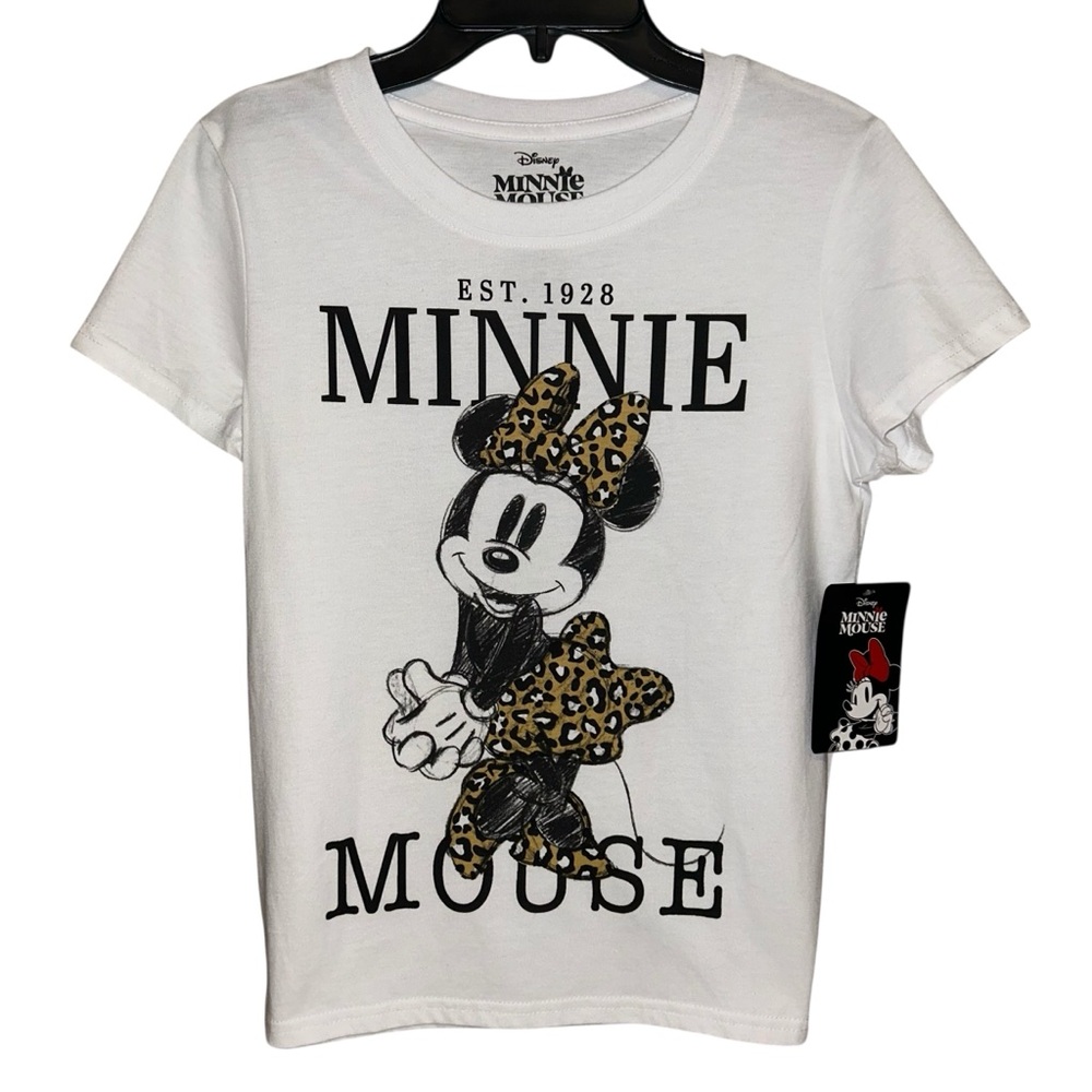 Disney Minnie Mouse White T-Shirt Size Medium